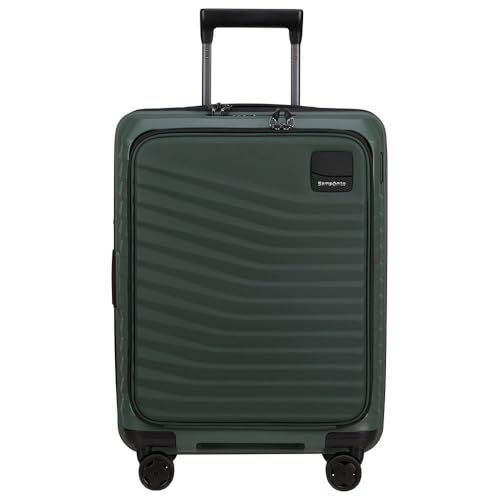 Samsonite Intuo - Spinner S, Erweiterbarer Handgepäck, 55 cm, 42/48 L, Grün (Olive Green)