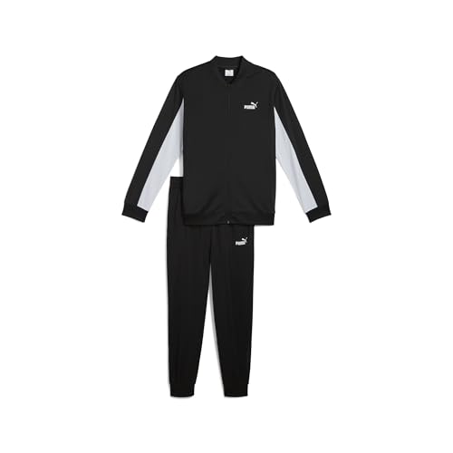 PUMA Unisex Poly Baseball Suit Gestrickte Anzüge, PUMA Black, L