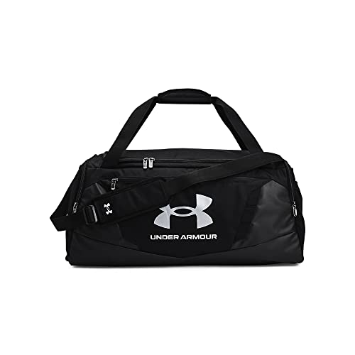 Ua Unisex Ua Undeniable 5.0 Duffle Md Black / Black / Metallic Silver Osfm