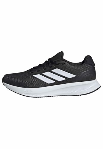 adidas Herren Runfalcon 5 Running Shoes, Core Black/Cloud White/Core Black, 43 1/3 EU