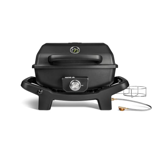BURNHARD® 1-Brenner Gasgrill WAYNE JR. 3,6 kW – Tragbarer Balkongrill