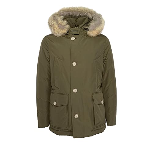 WOOLRICH Arctic Parka mit abnehmbarem Fell CFWOOU0482MRUT001 WAG Grün, Siehe Foto, S