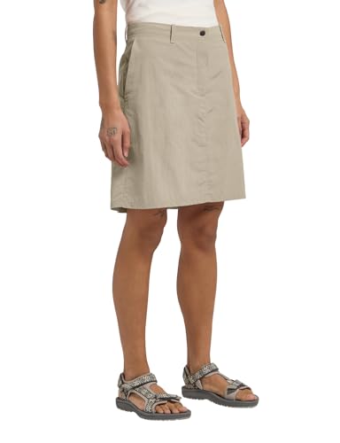 Jack Wolfskin Damen TIHAMA W Skort, Stone, 36