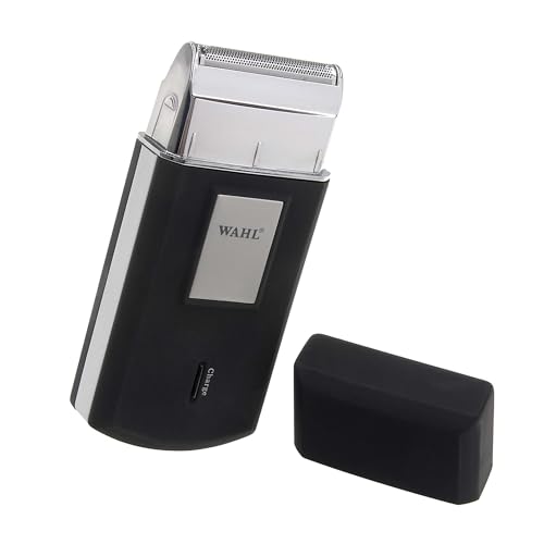 Wahl Mobile Shaver - Kabelloser Elektrorasierer mit Reiseetui - Für Kopf und Bart