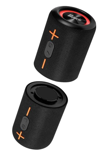 CYBORIS 2 Tragbarer Bluetooth Lautsprecher, Wasserdicht, Split Wireless, 20W Stereo-Sound, 24h Spielzeit, True Wireless Pairing