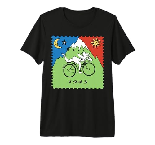 Fahrradtag 1943 LSD Acid Hofmann Trip T-Shirt Premium T-Shirt