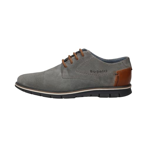 bugatti 331-9711K Herren Schnürer, Grey, 43 EU