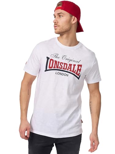 Lonsdale London Aldingham Männer T-Shirt weiß