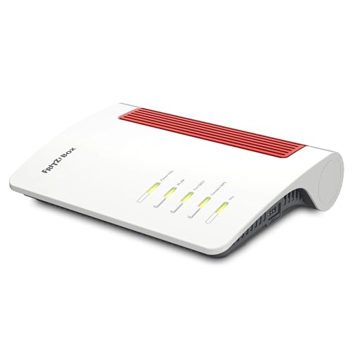 FRITZ!Box 7690 (Wi-Fi 7 DSL-Router mit 5.760 MBit/s (5GHz) & 1.376 MBit/s (2,4 GHz), bis zu 300 MBit/s mit VDSL-Supervectoring und ADSL2+, WLAN Mesh, DECT-Basis, deutschsprachige Version)
