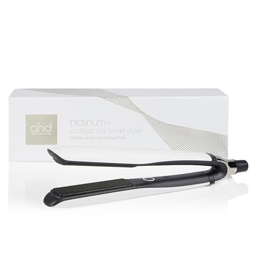 ghd platinum+ Glätteisen: Smarter Haarglätter & Hair Straightener für alle Haartypen, 26mm Platten, zum Locken und Glätten, mehr Glanz, stärkeres Haar, 2x Farbschutz, ohne extreme Hitzeschäden