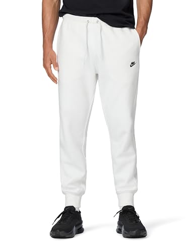 Nike Herren M Nk Club Bb Jogger Pants, White/White/Black, L EU