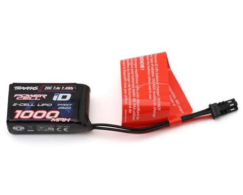 Traxxas 2822 - Power Cell iD 7,4V 2S LiPo Akku, 1000mAh 20c