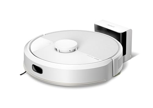 iRobot Roomba 105 Combo - Saugen + Wischen - Clearview LiDAR - 7000Pa - 120 mins- SmartScrub - Umfährt Hinderniss - Reinigungszonen - Aufladen und Fortfahren - App - Weiß