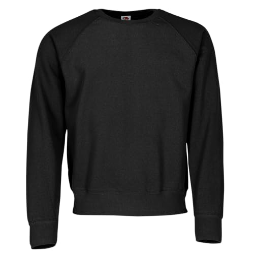 Fruit of The Loom Herren 62-202-0 Sweatshirt, Schwarz, Größe XL