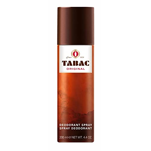 Tabac® Original | Deodorant mit dem unverwechselbaren Duft von Tabac Original - 24 Stunden Deo-Schutz - Original Seit 1959 | 200ml Aerosol Spray
