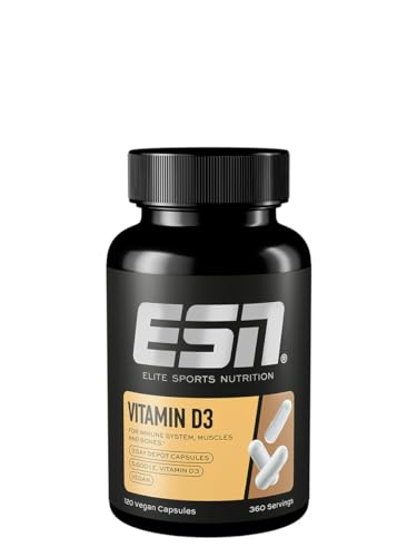 ESN Vitamin D3, 120 Kapseln, Vitamin D hochdosiert