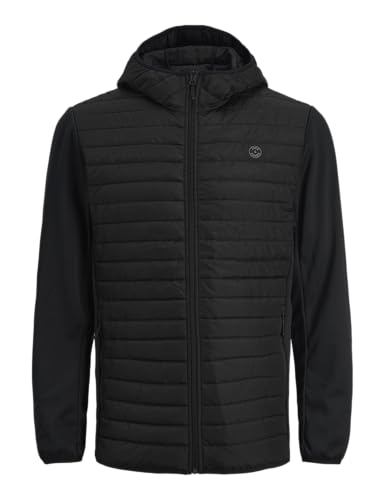 Jack & Jones Herren JjemGewatteerde Noos Jacke 12182242,Black 3,M