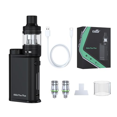 Eleaf iStick Pico Plus mit Melo 4S - E-Zigaretten Set - maximal 75 Watt - 4 ml Tankvolumen - Farbe: schwarz