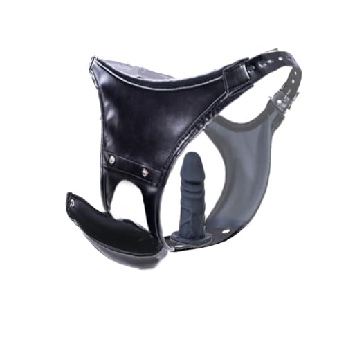 Strap on Umschnalldildo OnundOn Umschnall-Dildos Herren Slip mit Innendildo Dildos Anal Plug Keuschheitshose mit Analdildo Sex Spielzeug für Mann Frauen Schwarz 13cm