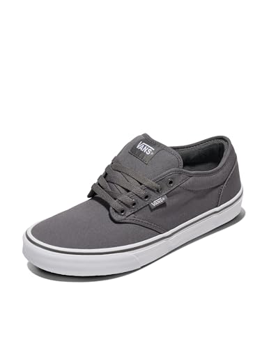 Vans Herren Atwood Sneaker, Canvas Pewter White, 46 EU