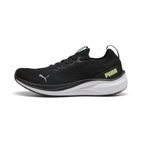 Puma Skyrocket Lite Adult Unisex Straßen-Laufschuh, 2 Engineered Black-Fizzy Light-Mint MELT, 45