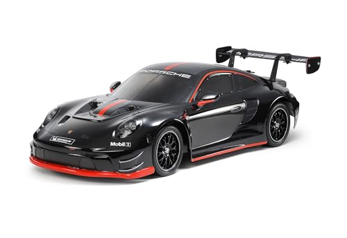 Tamiya 47512 1:10 RC Porsche 911 GT3R (992) Lackiert TT-02 - ferngesteuertes Auto, Fahrzeug, Modellbau, Zusammenbauen, Hobby, RC Bausatz