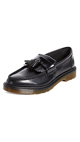 Dr. Martens Adrian Black Virginia, Damen Slipper, Schwarz (Black), 38 EU