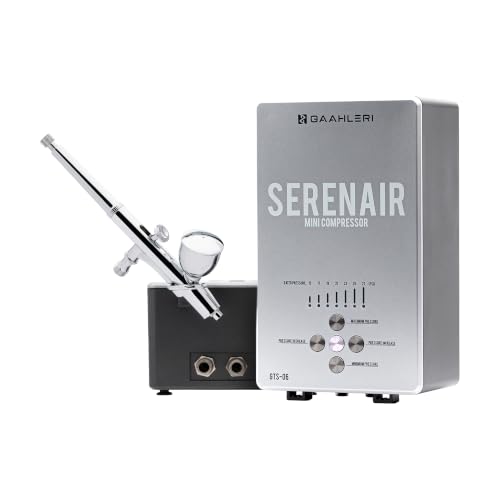 Gaahleri Airbrush-Set, Ambition Serie GTS-06, Airbrush & Luftkompressor mit Luftkontrolle