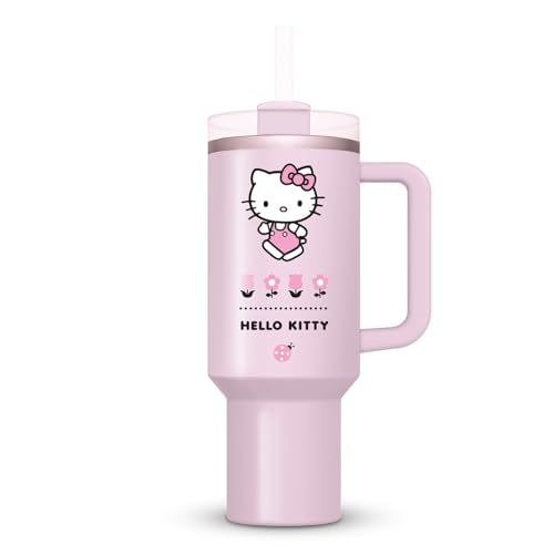 PYRAMID Flasche Hello Kitty Mit Strohhalm 1180 Ml