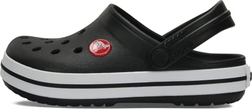 Crocs Unisex Kinder Crocband Clog K Clog, Black, 34/35 EU