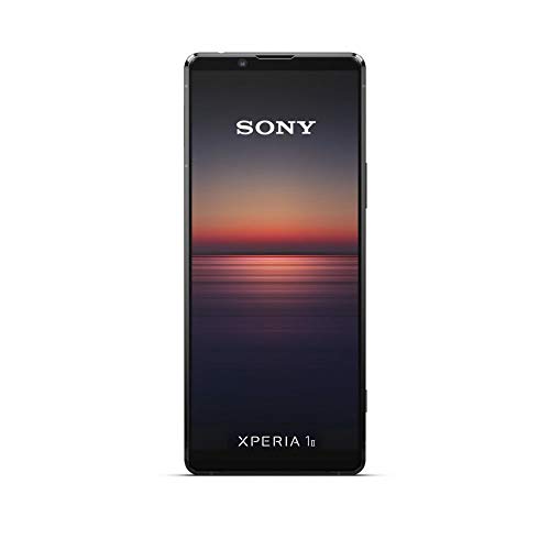 Sony Xperia 1 II 5G Smartphone (16,5 cm (6,5 Zoll) 4K HDR OLED Display, Triple-Kamera System, Android 12 SIM free, 8 GB RAM, 256 GB Speicher, IP65/68 Zertifizierung) schwarz