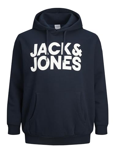 JACK & JONES Hoodie Kapuzen Sweater Pullover Basic Sweatshirt Plus Size