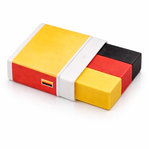 Schminkstift Fanartikel Deutschland – Gesichtsschminke in Schwarz, Rot und Gold für Fußballpartys und Deko zur Weltmeisterschaft 2026 (1)