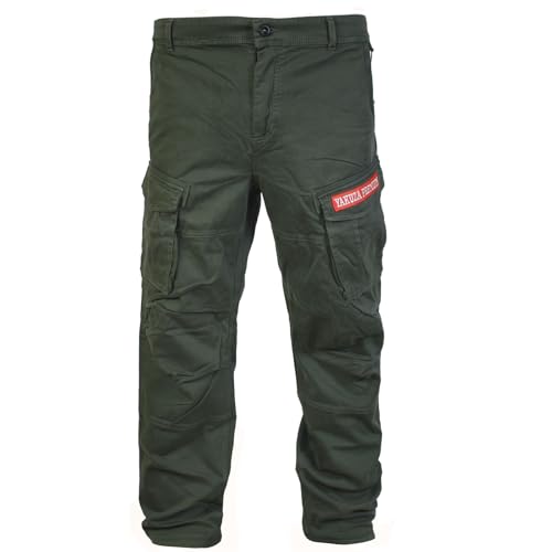Yakuza Premium Herren Cargo Pants Hose 3750 dunkelolive L
