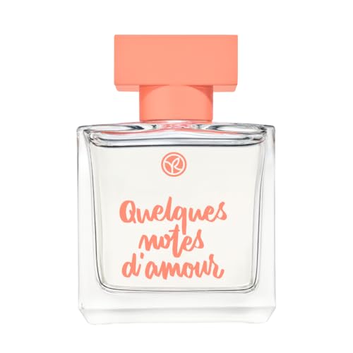 Yves Rocher QUELQUES NOTES D'AMOUR Eau de Parfum, mit Rose & Hölzern, Geschenk-Idee, 1 x Zerstäuber 50 ml