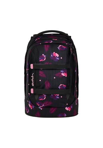 Satch Pack Schulrucksack ab 5. Klasse ergonomisch 30L Stauraum standfest Organisationstalent Mystic Nights - Lila