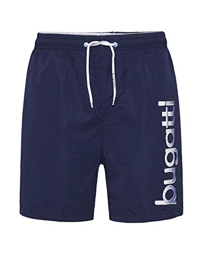 Bugatti - Herren Badeshort in Marineblau, türkis oder schwarz, Marineblau, XL