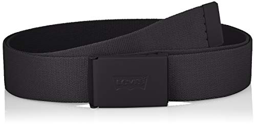 Levi's Tonal Batwing Web Gürtel Herren, Regular Black, One size