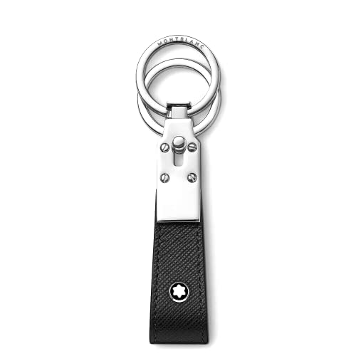 Montblanc Chaves Schlüsselanhänger, Erwachsene, Unisex, Schwarz (Schwarz), Einheitsgröße