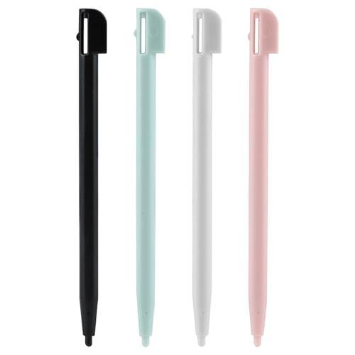 4 Stück Stift für NDSL, Nintendo DS Lite Stift, Eingabestift Stifte für NDS DS Lite DSL NDSL Pen Tip Spielkonsole Stylus Kunststoff Spielkonsole Zubehör