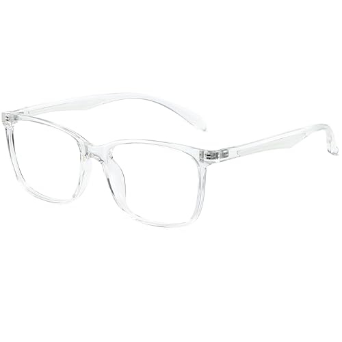 ANRRI Blaulichtfilter Brille Computerbrille Gaming Anti Belastung Deraugen UV Blaues Blockiert Superleichte Verringerung der Augenbelastung Mode für Damen Herren