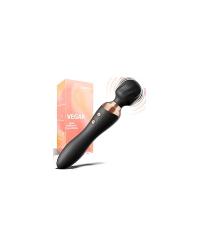 Cacuola Doppelkopf Vibrator Dildo, 360° Rotationskopf Vibratorensets für Frauen, Leise Sex Spielzeug für die Frau mit Stabiler Akkulaufzeit, G Punkt & Anal Sexspielzeug, Massagestab für Frauen Sex