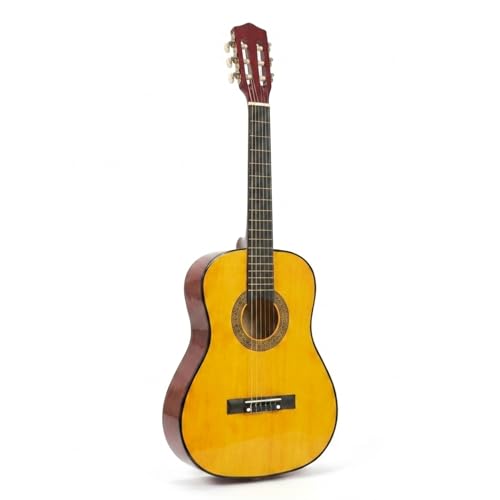 RockJam Musik Alley klassische akustische Gitarre Kinder Gitarre & Junior-Gitarre, natur, 30.0, MA34-N