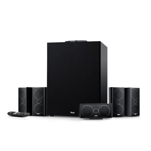 Teufel CONSONO 35 Concept Power Edition - 5.1 Surround Soundsystem, Komplettsystem Heimkino mit integriertem AV-Receiver, Bluetooth, Dolby Audio, USB-C-Soundkartenfunktion, HDMI ARC CEC -schwarz