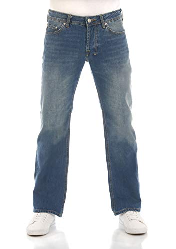 LTB Herren Jeans Tinman - Bootcut - Blau - Giotto Wash W29-W48 Baumwolle, Größe:32W / 30L, Farbe:Giotto Wash 2426