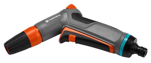 Gardena Comfort Reinigungsspritze: Wasserspritze zum Reinigen und Sprühen, mit Impulsauslöser und Dauerarretierung, frostsbeständig (18303-20)