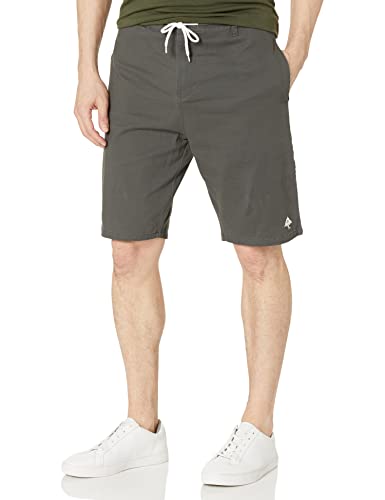 LRG Herren Choppa Cargo Denim Jeans Shorts, Dunkelgrau, 52
