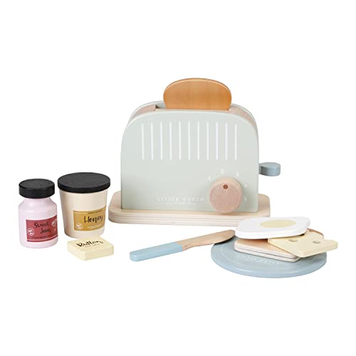 Little Dutch FSC Holz Toaster Set 10-teilig (Mehrfarbig)
