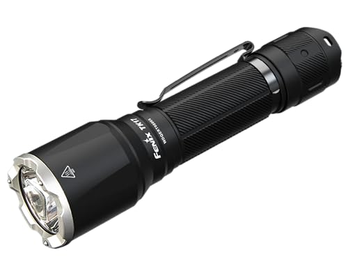 Fenix TK17 LED Taktische Taschenlampe Extrem Hell 3600 Lumen,USB-C Aufladbar,330M,IP68 Wasserdicht Wiederaufladbar Lampe,Stroboskop,EDC Tragbare Outdoor Camping Survival Jagd Angeln
