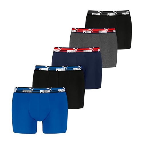 PUMA Elements Men Bold Logo Boxers 5P Amazon
